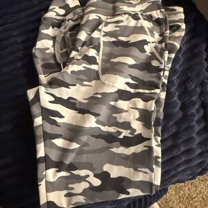 Camo Print Joggers